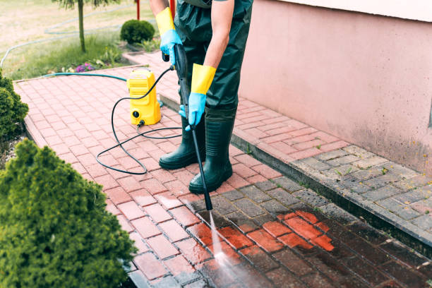 Pressure Washing Brick